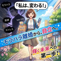 モラハラ夫からの離婚～自立への伴走いたします。