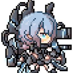 TRPGの立ち絵に使用したドット絵キャラクター
