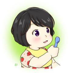 赤ちゃん似顔絵