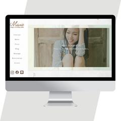 レディースクリニックのWebサイトデザイン