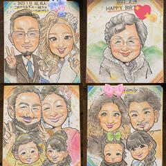 似顔絵 作品