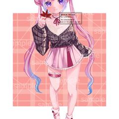 vtuber/ぺぺたろ様のイラスト制作