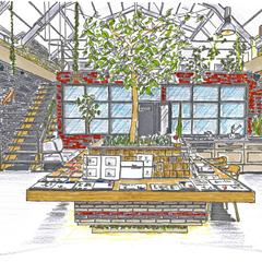 カフェのようなショールーム