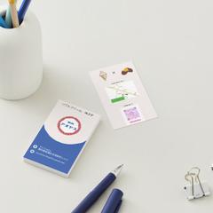 飲食店のショップカードデザインの製作をさせて頂きました