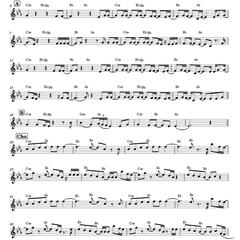 コード＆メロ楽譜制作させていただきました♪