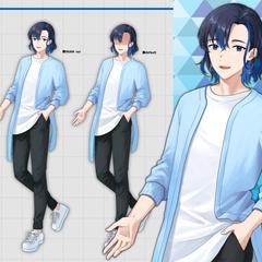 潮海 小夜様　IRIAM配信用立ち絵
