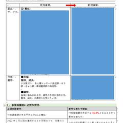 事業再構築補助金の事業計画書作成支援（既存事業：整体）