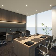 スモールオフィス（CGパース）