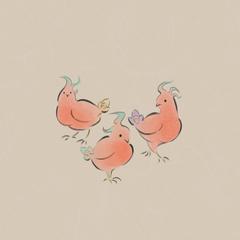 鳳凰にわとりのひよこ