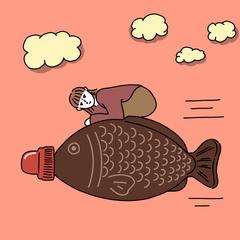 個性的なイラスト