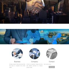 投資会社のWBサイト制作