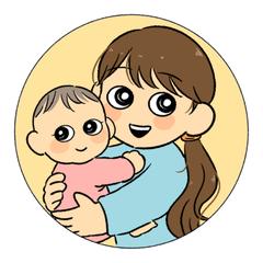 子育てママ用アイコン
