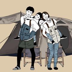 CAMPイラスト