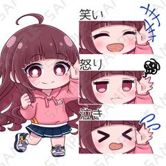 YouTubeで使用される立ち絵のご依頼(女の子)