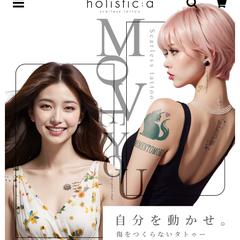 holistic:a様のHP画像を作成