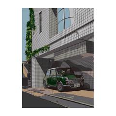 mini.繁華街の路地裏にて。