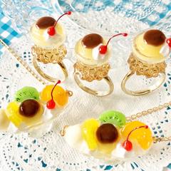 プリンアラモード&プリン