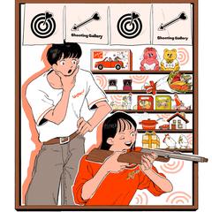 熊本市婚活イベント告知用イラスト