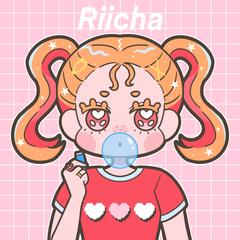 風船ガムの女の子