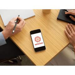 カメラマンとモデルのマッチングアプリのロゴ作成