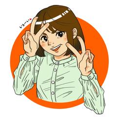 似顔絵　サンプル