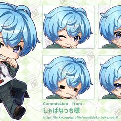 デフォルメイラスト作成
