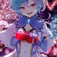 ⑱バレンタインイラストのご依頼