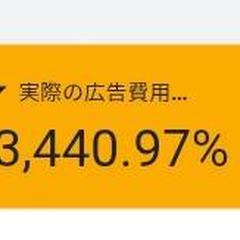 売上ROASが3440%を達成《Google広告》