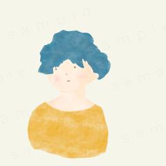 アイコンイラスト、人物イラスト