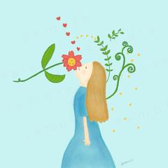 オーダーイラストです。挿絵やアイコンに！