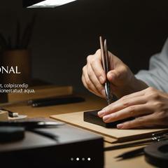 手作りのみの伝統工芸、集客用のサイト