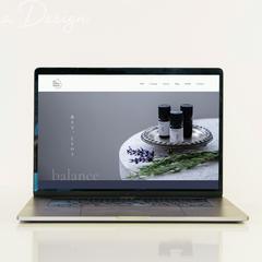アロマサロン　HPデザイン