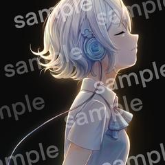 MVに使用するイラストを制作した
