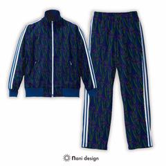 セットアップジャージのテキスタイルデザイン