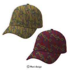 帽子のテキスタイルデザイン