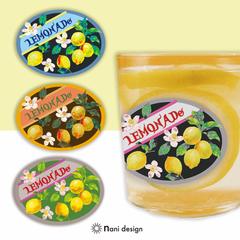 レモネードステッカーのデザイン