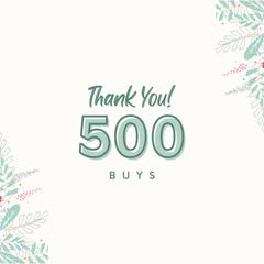  ココナラ販売実績500件突破！