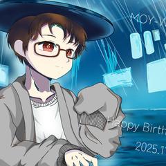 相方の誕生日イラスト