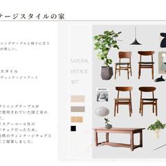 ヴィンテージミックススタイルの家