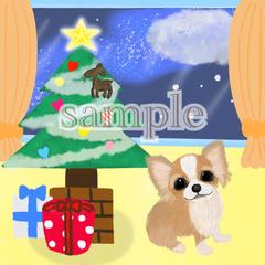 クリスマスイラスト（ご依頼）