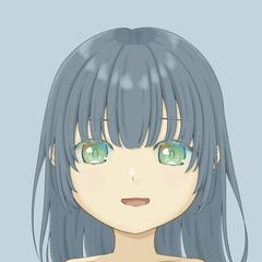 女の子の顔2