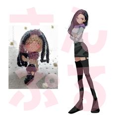 キャラのあみぐるみ化