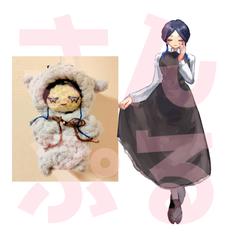 キャラのあみぐるみ化
