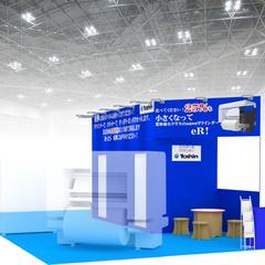 【展示会ブース CGパース】