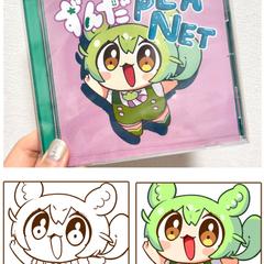 CDジャケットのイラスト