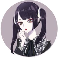 ココナラアイコンサンプル　地雷系女子