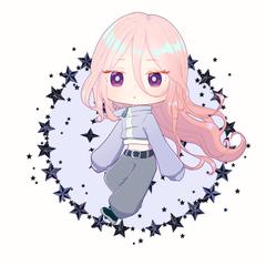 ココナラサンプルイラスト　デフォルメ女の子