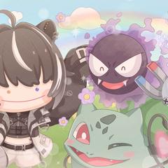 ゲーム風イラスト制作