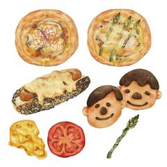 【イラスト】食べ物イラスト作成
