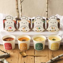 粉末スープのパッケージデザイン
